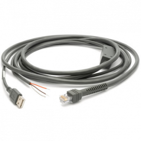 9ft (2.8m) USB Cable - Series A Connector - Straight with EAS